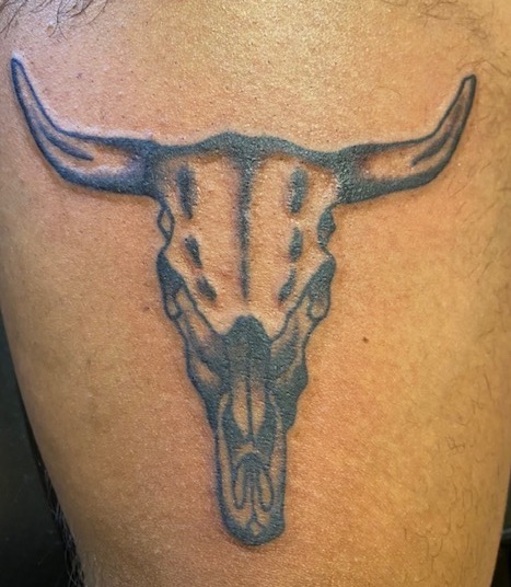 Longhorn Tattoo from best tattoo shops in dallas tx