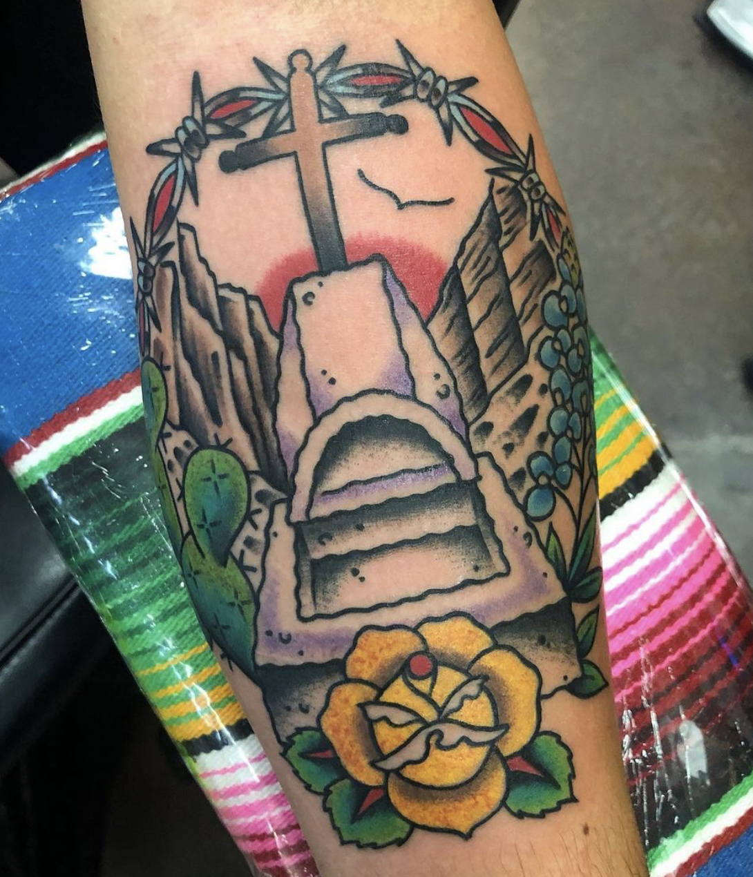 Color tattoo from best tattoo shop in Dallas Texas