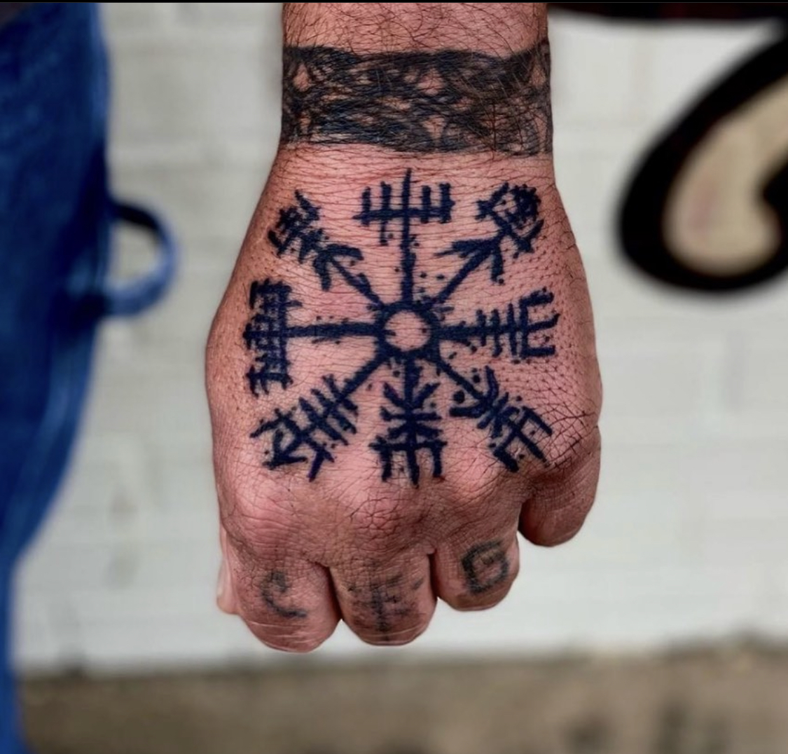 Hand tattoo from top Dallas tattoo artist