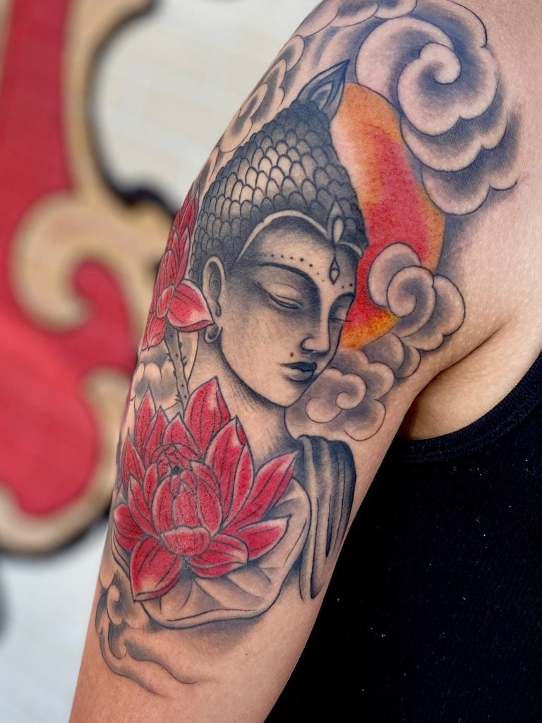 IMG 4492 - May 17, 2025 - Tattoo Artist - https://lamarstreettattooclub.com/blog/how-we-help-our-clients-heal-right-tattoo-aftercare-tips/